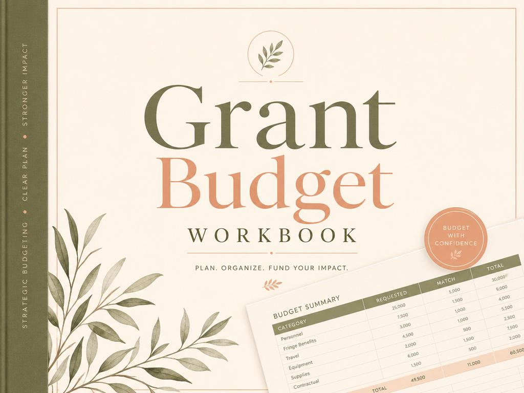 Grant Budget Workbook cover