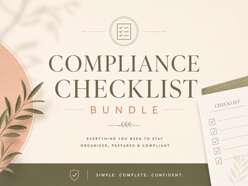 Compliance Checklist Bundle cover