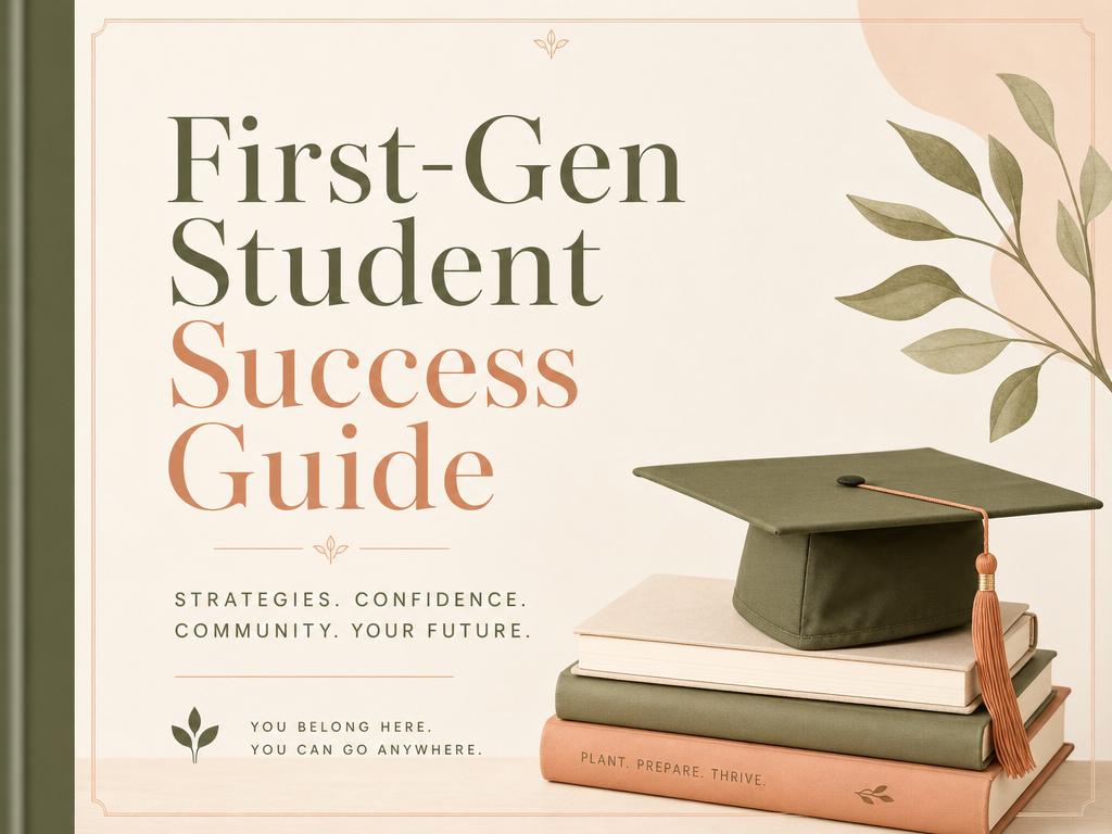 First-Gen Student Success Guide cover