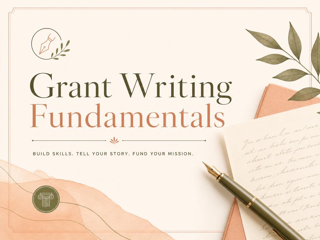 Grant Writing Fundamentals cover
